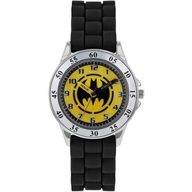 Batman Garçons Analogique Quartz Montre avec Bracelet en Caoutchouc BAT9522