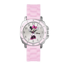 Disney Filles Analogique Quartz Montre avec Bracelet en Caoutchouc MN1063