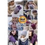 HEAT HOLDERS Gants thermiques pour femme, pouvant être portés en mitaines, en tricot torsadé 2,3 Tog, Noir , taille unique