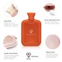 Bouillotte en caoutchouc General Healthcare – Simple nervure – 2 litres