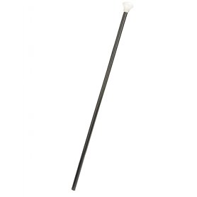 NINGBO PARTY SUPPLIES Canne de Dandy 80 cm - Noir - Taille Unique