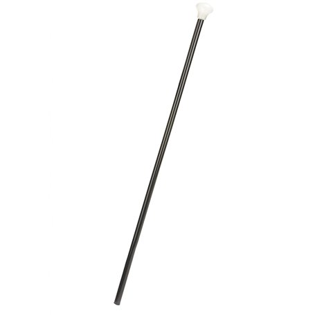 NINGBO PARTY SUPPLIES Canne de Dandy 80 cm - Noir - Taille Unique