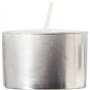 pajoma® Lot de 100 bougies chauffe-plat blanches - Paraffine non parfumée - Durée de combustion : 8 heures - 20 g de poids de ci