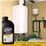 CosWarm CW1 Inhibiteur & Protecteur de Chauffage Central | Traite 18 radiateurs | Liquide Protection Contre l'entartrage, Corros