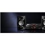 Panasonic Mini chaîne HiFi SC-AKX320E-K I 450W Caisson de basses 16cm Rythmique D.Bass Egaliseur automatique Bluetooth CD + Radi