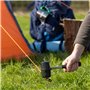 Maillet en caoutchouc Milestone Camping - Noir~ 340 g