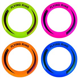 1 x anneau de lancer Flying Fluo Frisbee 25 cm.