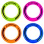 1 x anneau de lancer Flying Fluo Frisbee 25 cm.