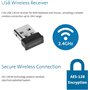 Kensington Pro Fit Ensemble Clavier et Souris sans Fil à Profil Bas pour Bureau à Domicile – Disposition Italienne, Noir, ambide