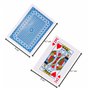 Toyland® 2 en 1 Jeux - Doublé Six Dominos et 2 Paquets de Cartes à Jouer - Jeux de Famille - Jeux de Société Classiques