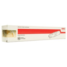 OKI - cartouche de toner - jaune