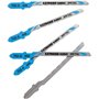 DeWalt DT2054QZ Lame de scie sauteuse pour manche métallique en T HSS T118EOF Lot de 5 (Import Grande Bretagne) Argent