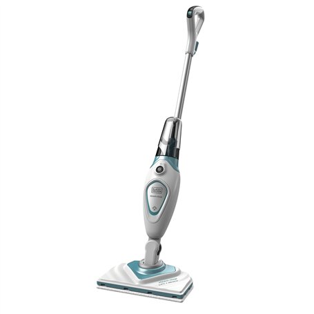 BLACK+DECKER Balai Vapeur 1600W avec 2 tampons