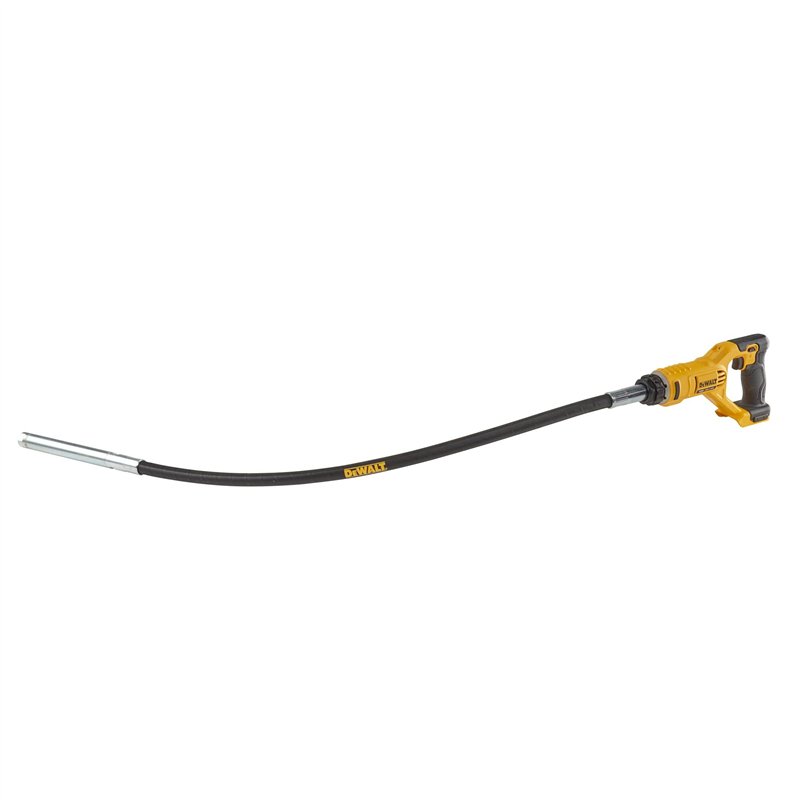 DEWALT - Aiguille Vibrante XR 18V - DCE531N-XJ - Vibrateur à Béton sans Fil Vendu sans Batterie, ni Chargeur - 15000 vibrations/