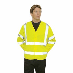 Portwest Gilet 2 bandes & baudrier manches longues