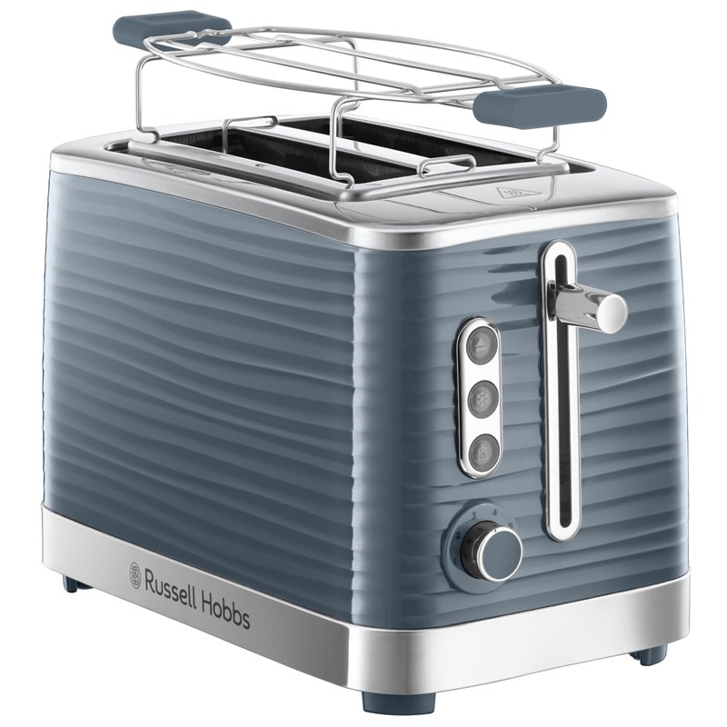 Russell Hobbs Grille Pain [Fentes Extra Larges] Inspire Gris