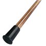 Canne de marche - Pour homme - En bois naturel avec taches - 94 cm de hauteur