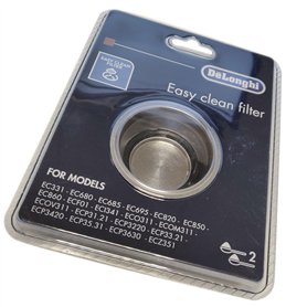 De'Longhi DeLonghi EC680 Dedica Filtre pour machine à expresso 15 bars 2 tasses