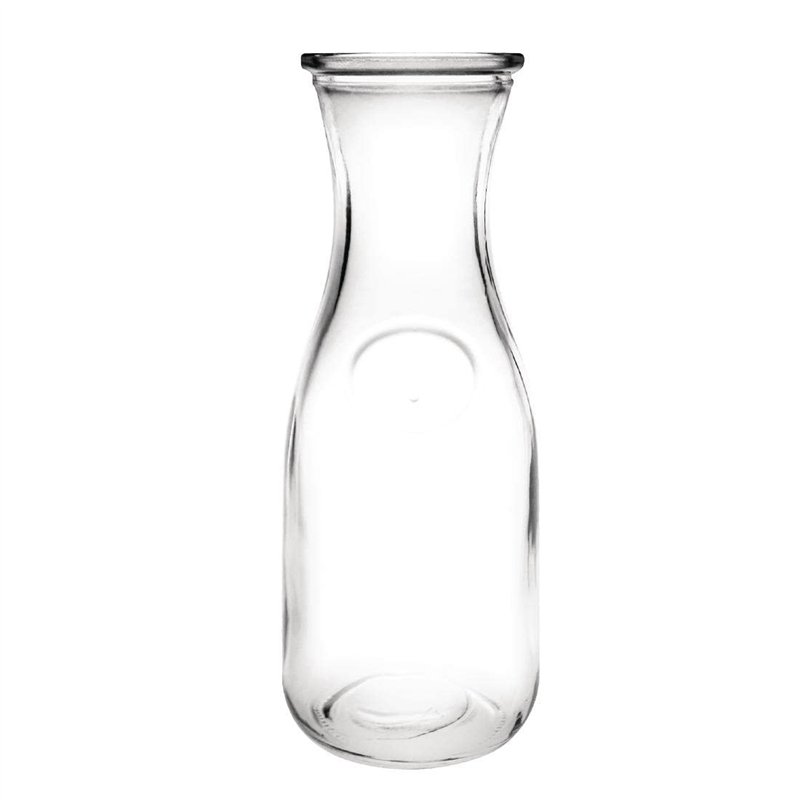 Olympia GM583 Lot de 6 carafes en verre 0,5 l 200 x 78 mm