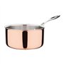 Vogue Casserole en cuivre à trois parois pour induction - 200 mm