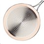 Vogue Casserole en cuivre à trois parois pour induction - 200 mm