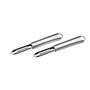 Probus - 670228 Lot de 2 épluche-légumes ergonomiques en acier inoxydable