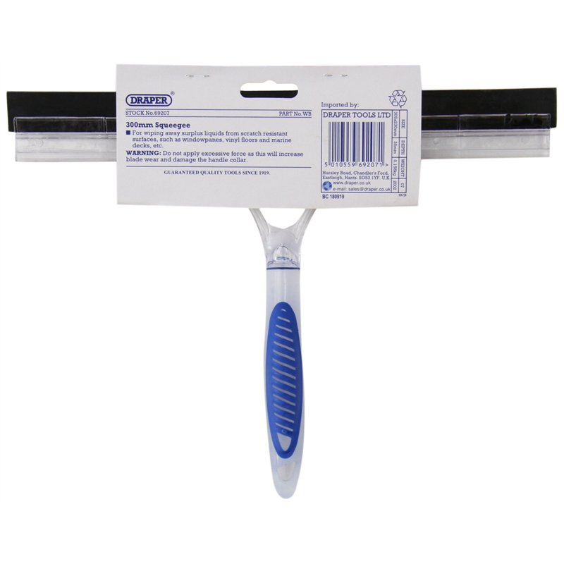 Image secondaire de Draper 69207 Raclette Lave-vitre 300 mm, Blue