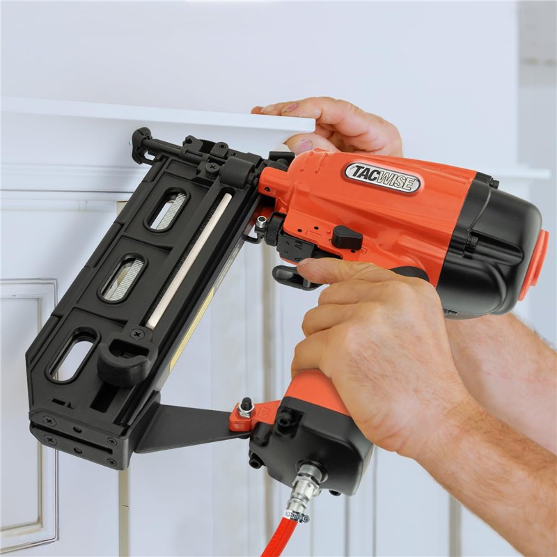 Image secondaire de Tacwise GFN64V Cloueuse de Finition Pneumatique, Utilise des Clous de Type 160 (16G) / 20 - 64 mm