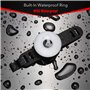 Lampe Vélo LED Clignotante Feu Arrière Lumière Rouge Puissant 5 Modes d’éclairage - Daffodil LEC500 - Batterie Rechargeable USB-