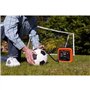 BLACK+DECKER ASI400-XJ Gonfleur compresseur 11 bars/160 PSI, Orange, Set de 2 Pièces