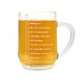 Arcoroc Arcoroc Trempé Pint origine verre de Bière Verre Chalice Pinte 20oz / 568ml avec Beerometer