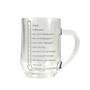 Arcoroc Arcoroc Trempé Pint origine verre de Bière Verre Chalice Pinte 20oz / 568ml avec Beerometer