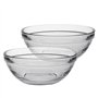 Duralex Lys en Verre Stacking Bols pour la Cuisine