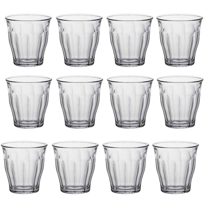 Duralex Verres è Shot/Expresso Picardie - 90 ML - Transparent - Lot de 12