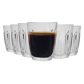 Duralex Provence Verre à Espresso Tasses - 90ml Verres à boire - Paquet de 12