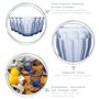 Duralex Verres è Boire Picardie - Gobelets 220 ML pour Eau, jus - Bleu - Paquet de 12