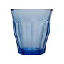 Duralex Verres è Boire Picardie - Gobelets 220 ML pour Eau, jus - Bleu - Paquet de 12