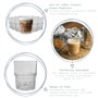 Duralex Verres è Boire empilables empilables - Gobelets de 160 ML pour Eau, jus - Paquet de 12