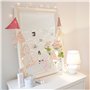 Lights4fun Guirlande Lumineuse Boule à LED Blanc Chaud sur Câble Transparent avec Interrupteur pour Intérieur