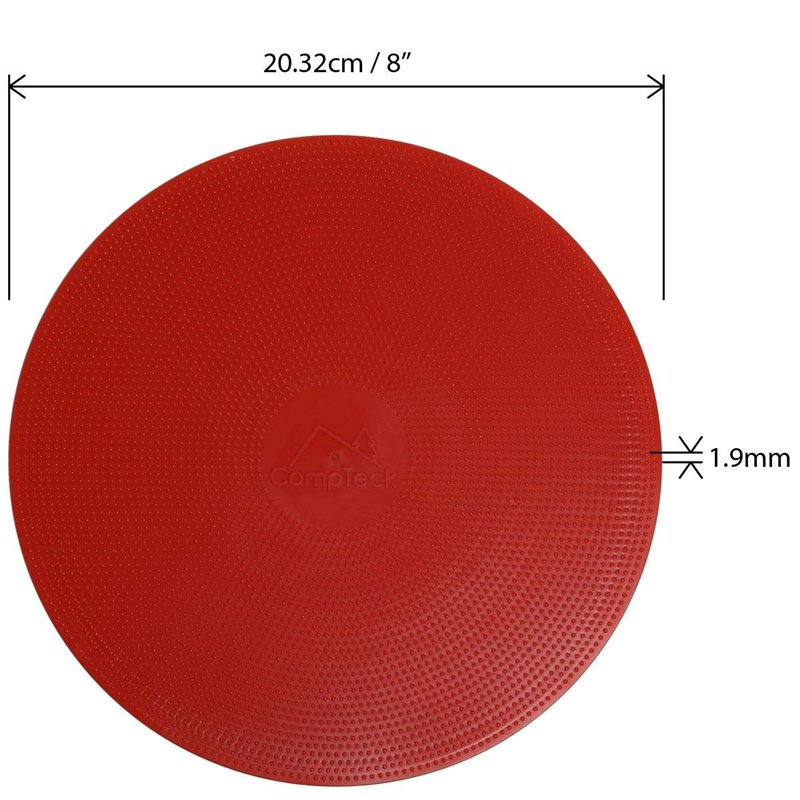 Image secondaire de CampTeck U6934 - Plats Cône Football Plats Cones de Sport Cône Marquage - (Pack de 10) avec Sac de Filet Noir - Couleurs des dis