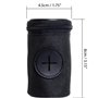 Porte Sac Dejection Canine avec Mousqueton - Noir