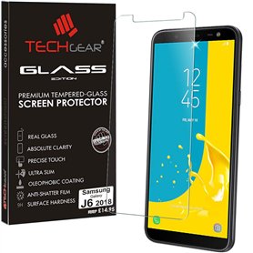 TECHGEAR Galaxy J6 VERRE