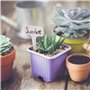TRIXES jardin semences étiquetage et affichage - Tags plante 100PC-en forme de T pour le jardinage