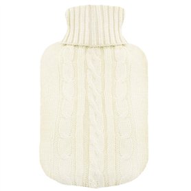 Couverture tricotée pour bouillotte