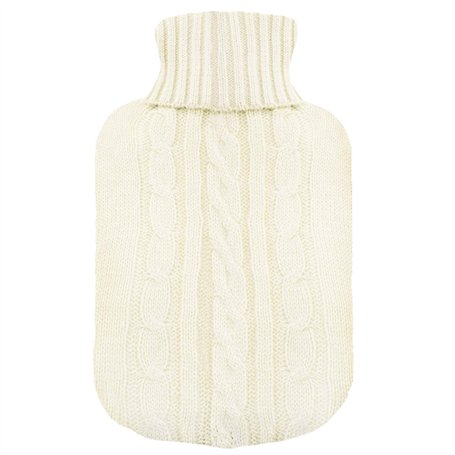 Couverture tricotée pour bouillotte