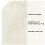 isolant tricoté crème