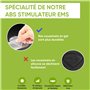 WeightWorld Ceinture Abdominale Electrostimulation, Electrostimulateur Musculaire EMS, Fessier, Jambes & Bras, Abdominaux Appare