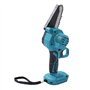 Mini Tronconneuse a Batterie, KATSU FIT-BAT 21V 4 Pouces Portable Tronconneuse Electrique sans Fil Scie Électrique à Main pour l