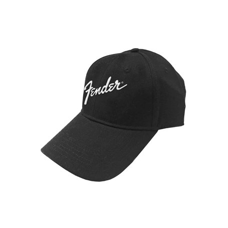 Fender Casquette Baseball Logo Noir