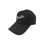 Fender Casquette Baseball Logo Noir
